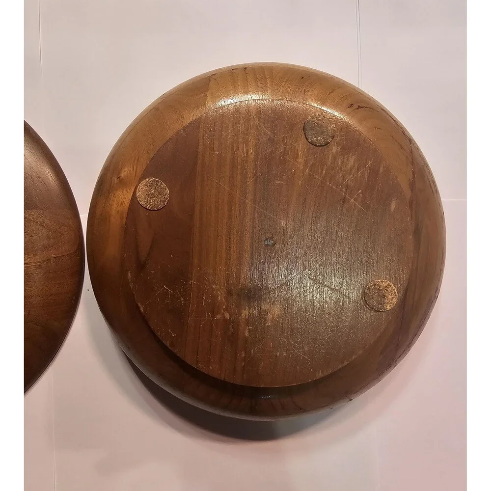 Vintage Wooden Walnut Wood Nut Bowl Acorn Shaped Bowl For Kitchen Decor And Tool